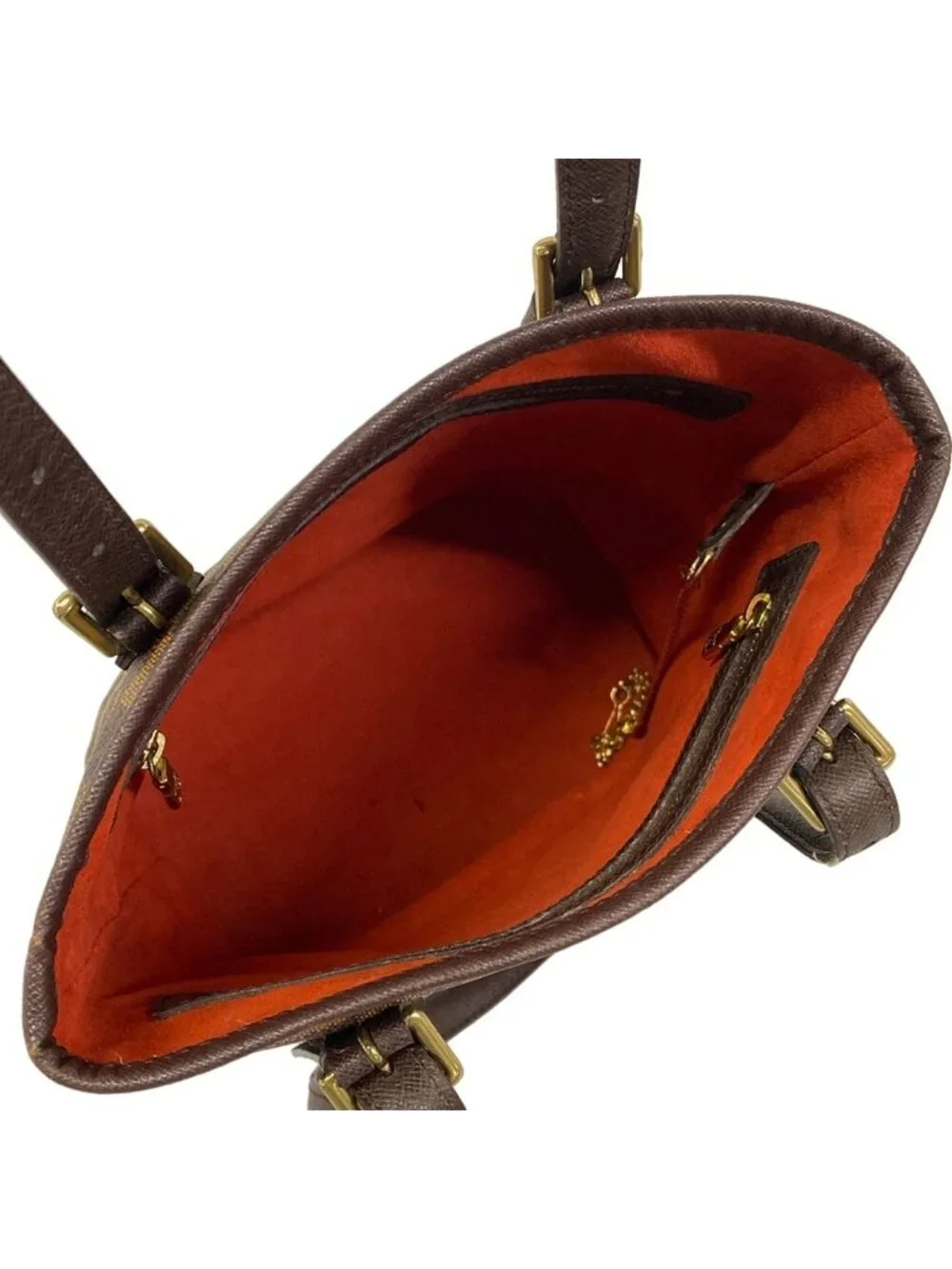 Louis Vuitton Shoulder Bag Damier Marais Ebene